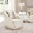 La Rachelle Upholstered Swivel Accent Chair