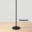 Lampe sur pied de style nordique en PC, ABS et fer forgé