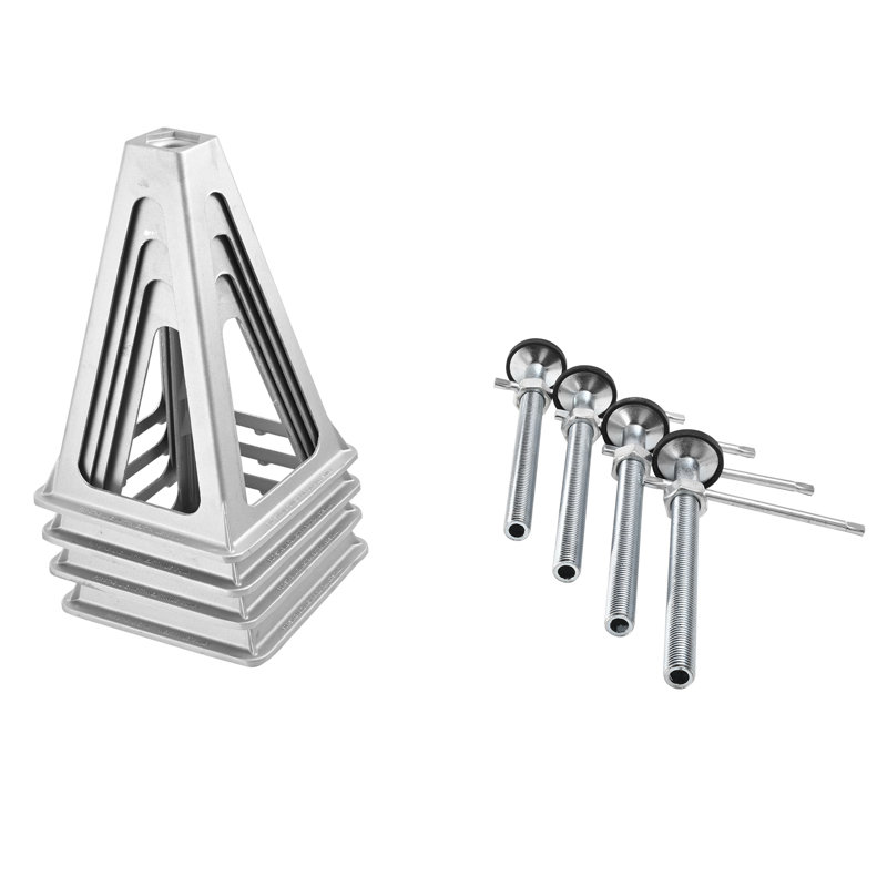 RV Stabilizer Jacks, 4 Pack Aluminum RV Leveling Jacks