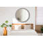 Huldar Glass Flat Wall Mirror