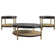 Ensemble de table basse et de table de bout 3 pièces Arini