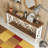2-Tier Console Table Industrial Sofa Table Behind Couch-277790865