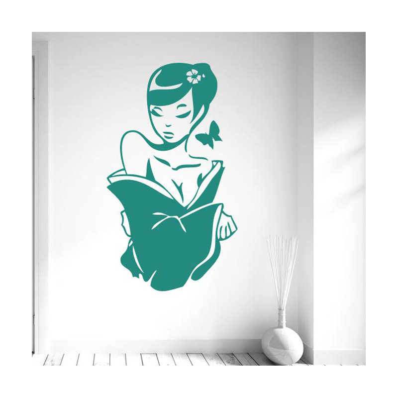 Entertainment Wall Decal, Large, Aqua Green