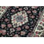 Hand-Knotted High-Quality Black Runner
