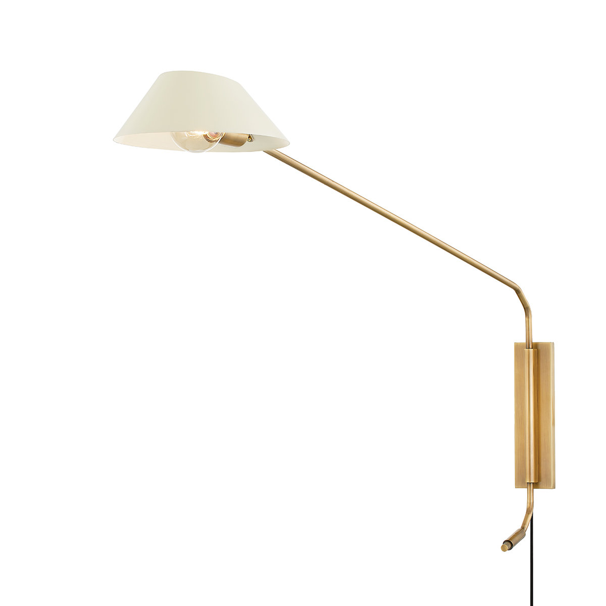 Troy Lighting Sacramento Single Light Sconce, Soft Sand