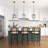 1 - Light Kitchen Lantern Square/Rectangle Pendant UL Certified-275312068