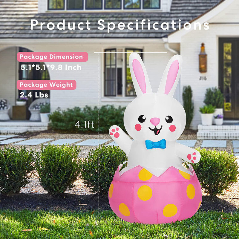 UV Resistant Polyester Easter Outdoor Decoration
