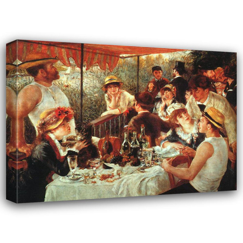 «Luncheon Of The Boating Party», H 28 po x l 37 po