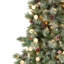 Arbre de Noël avec brosse artificielle pré-éclairée avec lumières à DEL blanc chaud-109395157