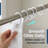 Solid Plastic Shower Curtain Hooks Rings-15866134