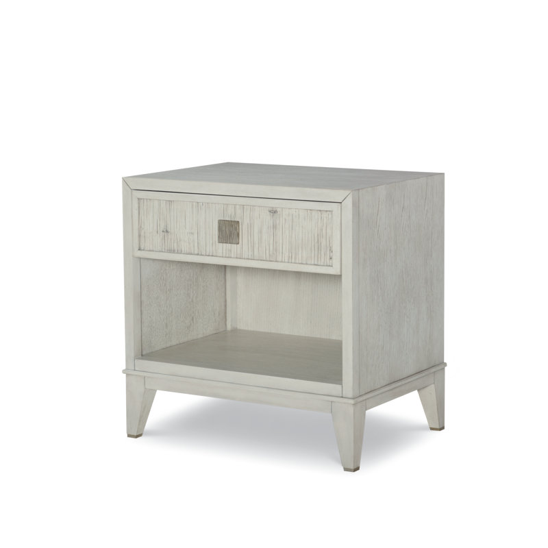 Caribe 1 - Drawer Solid Wood Nightstand, Peninsula