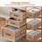 Elja Farmhouse 70.9" Executive Desk, Home Office Desk with File Drawers-38715783