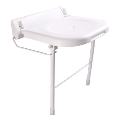 Chaise de douche murale 18 po