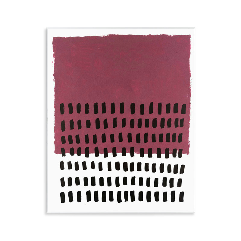  Art mural rouge par Michael Willett