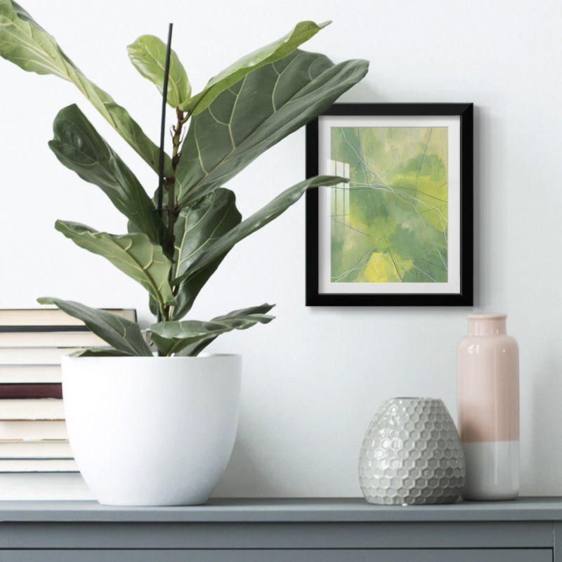 Heartland II - impression encadrée, 28.5" H x 20.5" W, Black