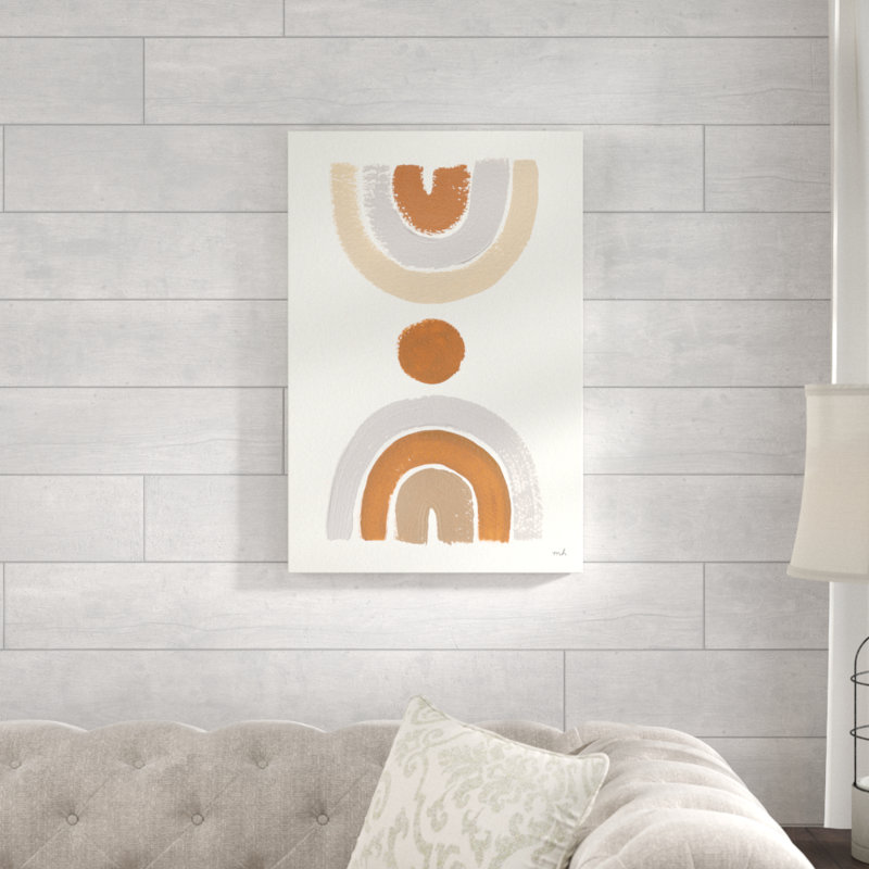 " Desert Rainbows II " Painting Print, 30" H x 20" W
