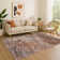 Premium Machine Washable Lubbers AMF1724 Geometric Rug