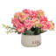 Artificial Hydrangea Flower in Ceramic Planter for Desktop Decoration-173461975