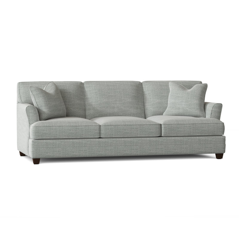 Harriss Upholstered 91'' Sofa, Conversation Capri Basketweave
