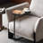 Movable Side Table - Black