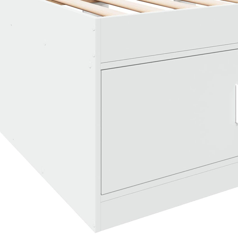 Bed Frame, White