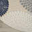 Aloha Geometric Blue/Grey Indoor/Outdoor Area Rug-1855453525