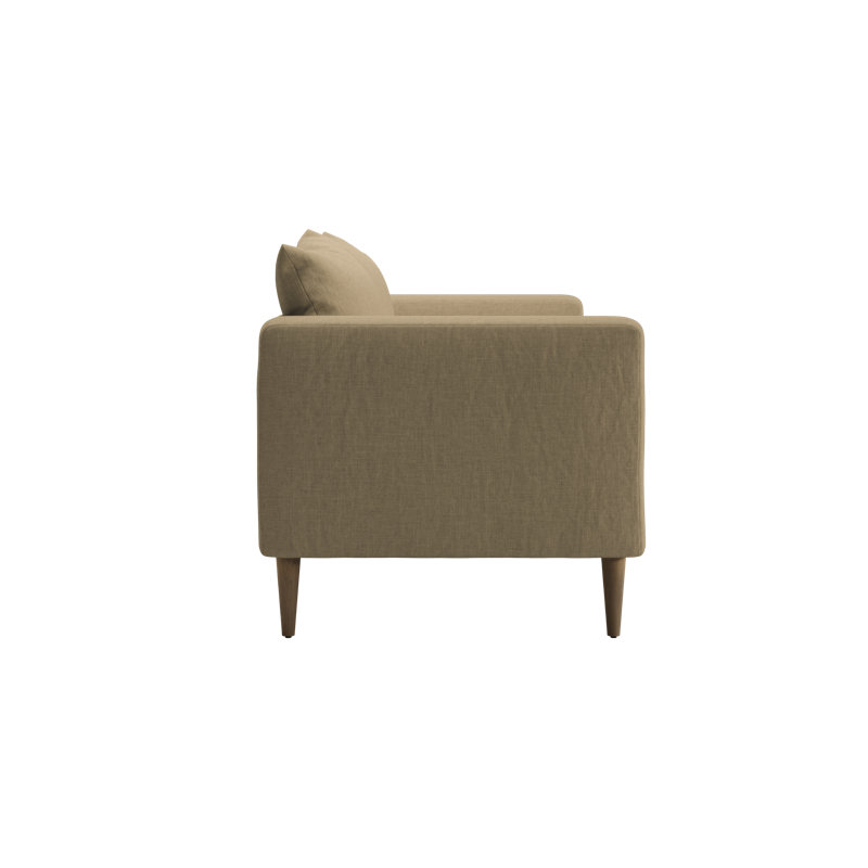 Essential Loveseat, Sand Hemp Blend, Natural