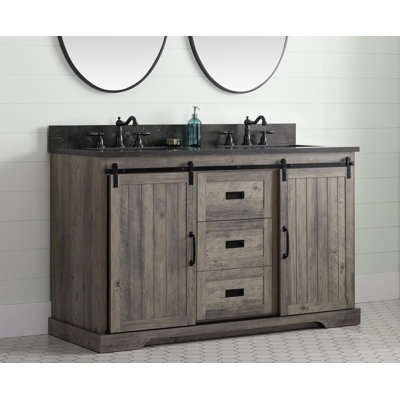 Ensemble de meuble-lavabo double 54 po Cayden