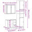 Amauriah Bathroom Furniture Suite-786593781