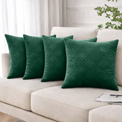 Geometric Square Cushion Pad