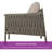 Arlend 3-Person Rope Patio Sofa-122907380