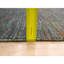 Tapis oriental gris anthracite, moderne, noué à la main 10 pi 2 po x 13 pi 10 po, laine et soie, velours doux ton sur ton, oriental