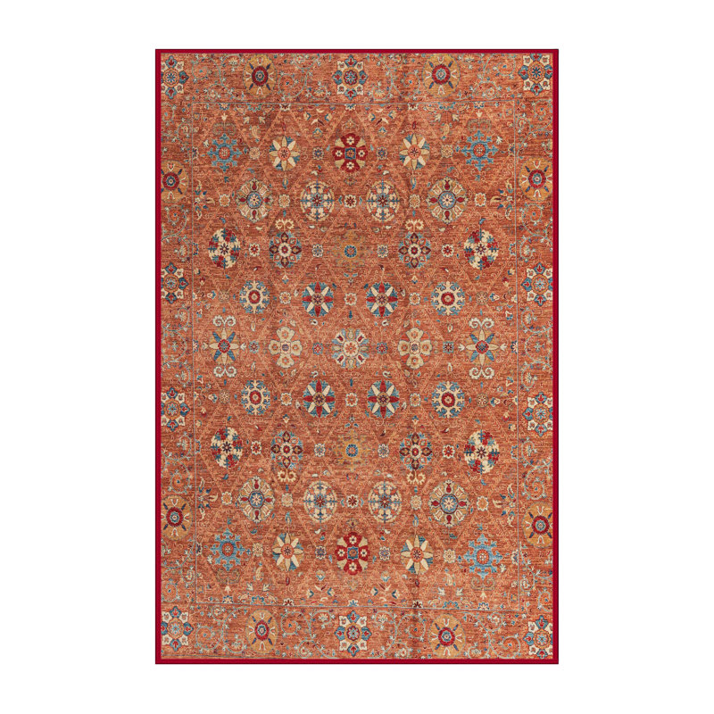 Tapis abstrait 4153, Rectangle 8 pi x 10 pi