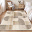 Tapis lavable de 152 x 213 cm pour salon, antidérapant, style bohème moderne-305617085-305617086