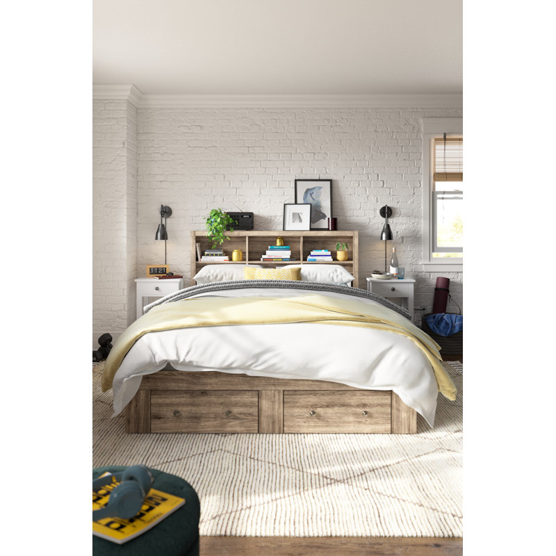 Beckville Bookcase Storage Bed, King