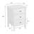 Modern Side Table End Table with Drawers