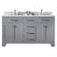 Ensemble de meuble-lavabo double 60 po Cassel-1313265770