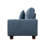 Karlita 71.25'' Chenille Sofa Square Arms Sofa Modern Style Loveseat With 2 Toss Pillows-1502270252