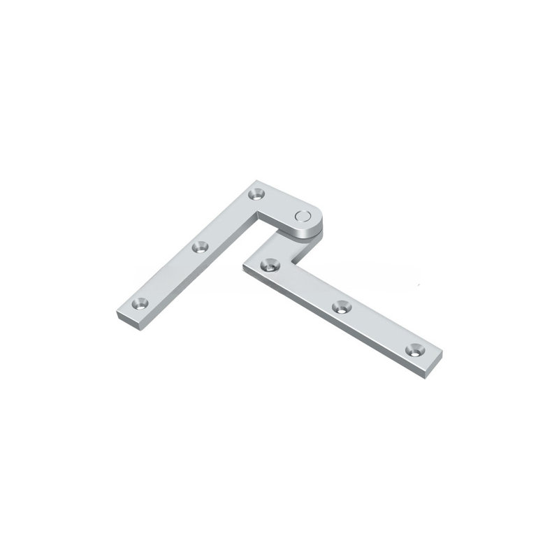 99'' x 16'' Butt Bearing Hinge, Polished Chrome