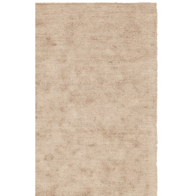 Lecompton Hand Tufted Jute Cotton Rug in Gold