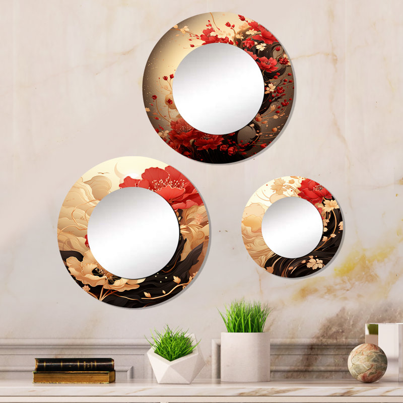 Metal Round Mirror