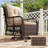 3 Pcs Patio Furniture Set With 2-tier Side Table And Cushions For Porch-1356618111