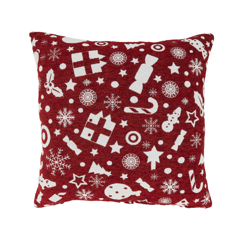Coussin décoratif saisonnier en jacquard saisonnier saisonnier