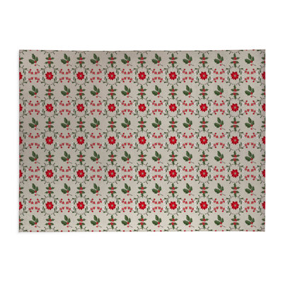 Tapis de cuisine Botanical Poinsettia