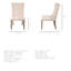 Hallsville 20'' H Tufted Upholstered Parsons Chair-269528661