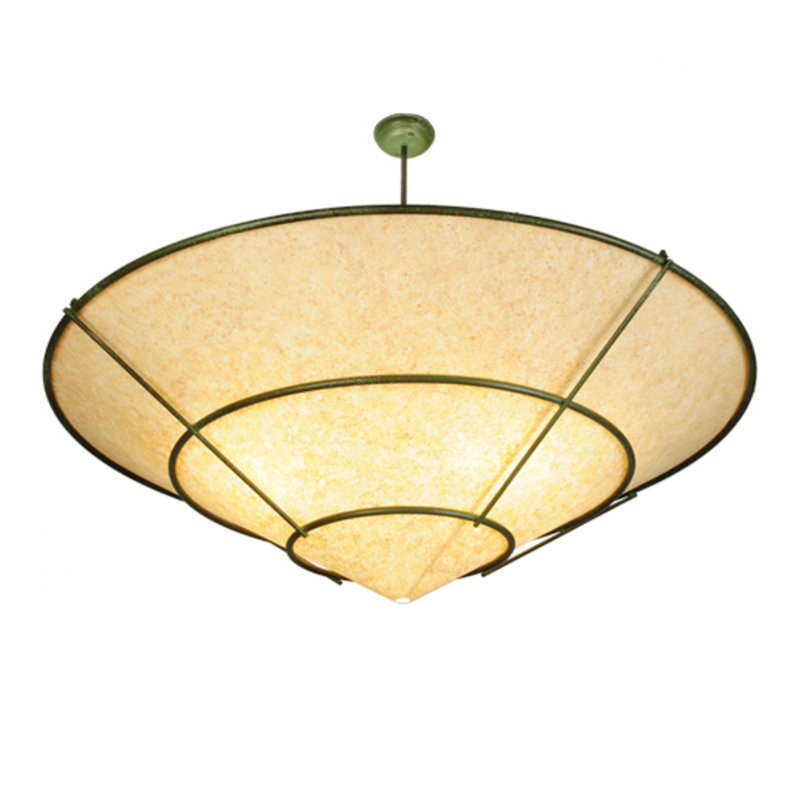 Luminaire suspendu conique à 4 lumières Nassin