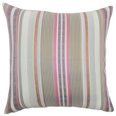 Polyester Striped Sham Set