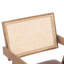 Fauteuil en cuir véritable brun clair Douglas