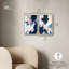 Ensemble artistique « Sere Skies Duet » : impression sur toile bleu et sauge par Art Remedy, cadre noir, 10 x 15-1316527793-1316527788