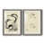 Cadre en papier gris